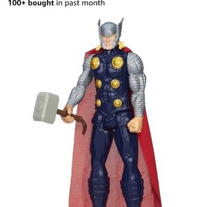 Marvel Thor Action Figure with Red Cape